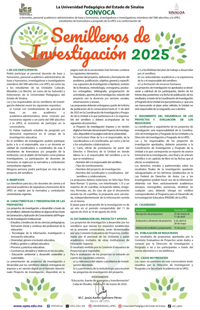 Semilleros de investigación