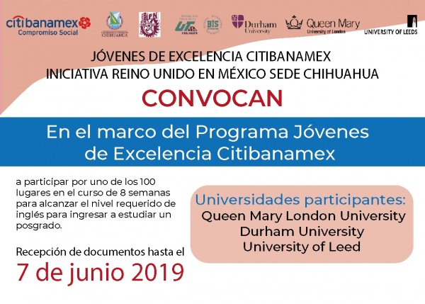 Jóvenes de excelencia citibanamex iniciativa reino unido en méxico sede chihuahua