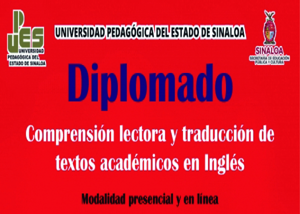 Diplomado Compresión lectora y traducción de textos académicos en ingles