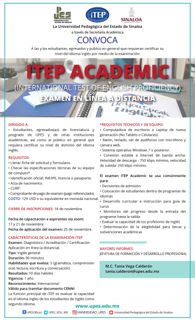 ITEP ACADEMIC