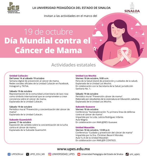 D&iacute;a contra el c&aacute;ncer de mama