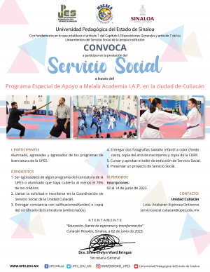 Convocatoria Servicio Social